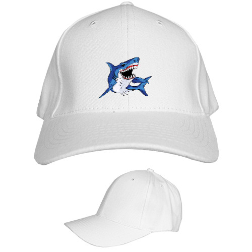 Kids' Baseball Cap 6-panel - Акула - Mfest