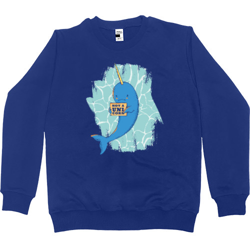 Men’s Premium Sweatshirt - Нарвал не Единорог - Mfest