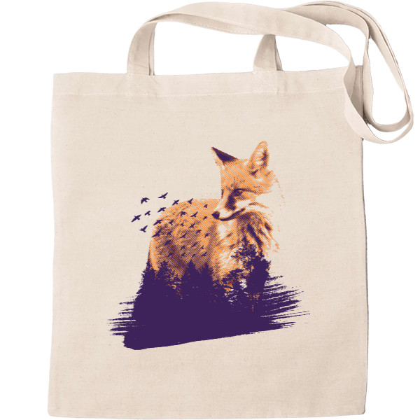 Tote Bag - Лиса Абстракция - Mfest