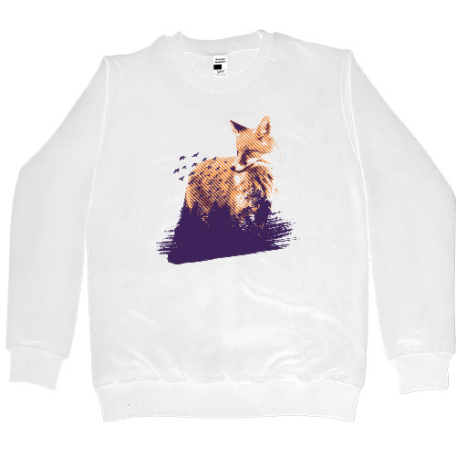 Kids' Premium Sweatshirt - Лиса Абстракция - Mfest