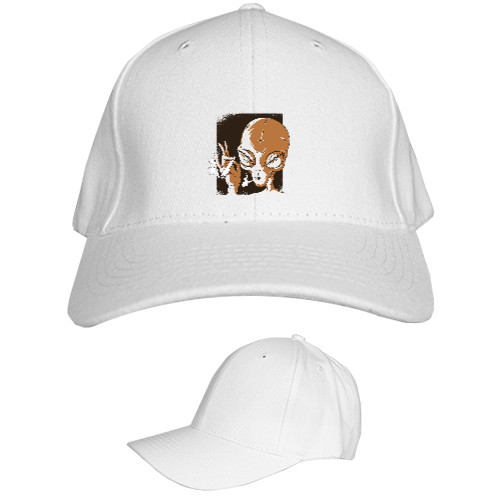 Kids' Baseball Cap 6-panel - Пришелец НЛО - Mfest