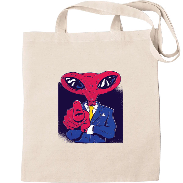 Tote Bag - Пришелец Босс - Mfest