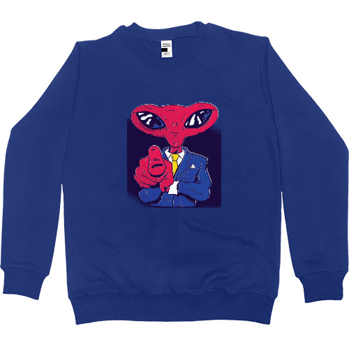 Kids' Premium Sweatshirt - Пришелец Босс - Mfest