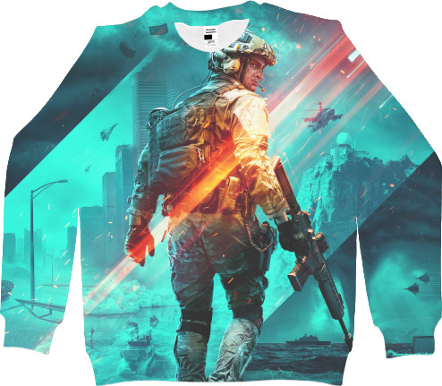 Women's Sweatshirt 3D - Battlefield 2042 - Mfest