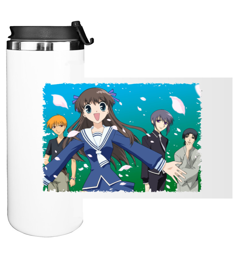 Water Bottle on Tumbler - Корзинка фруктов - Mfest