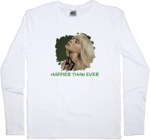 Kids' Longsleeve Shirt - Happier than ever - Mfest