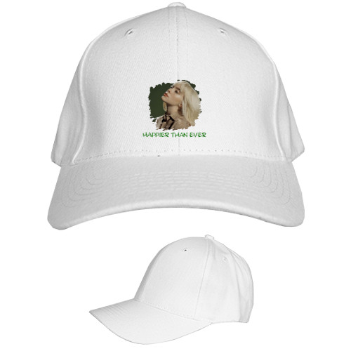 Kids' Baseball Cap 6-panel - Happier than ever - Mfest