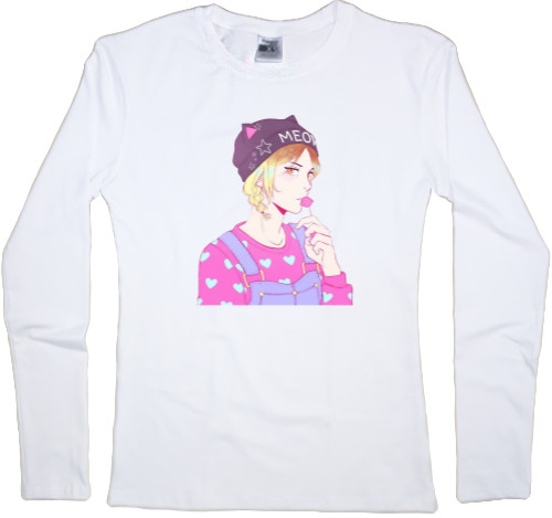 Women's Longsleeve Shirt - Kenma Kozume - Mfest