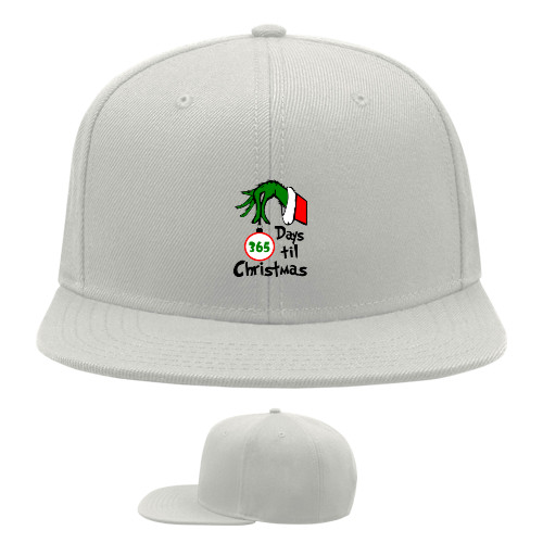 Snapback Baseball Cap - 365 days til Christmas - Mfest