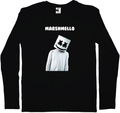 Men's Longsleeve Shirt - Marshmello man 2 - Mfest