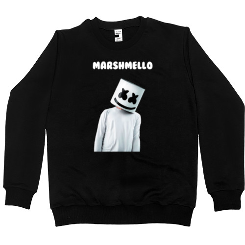 Свитшот Премиум Мужской - Marshmello man 2 - Mfest