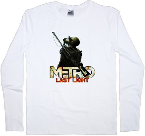 Men's Longsleeve Shirt - Metro last night - Mfest