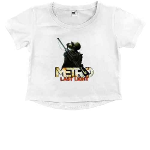 Kids' Premium Cropped T-Shirt - Metro last night - Mfest