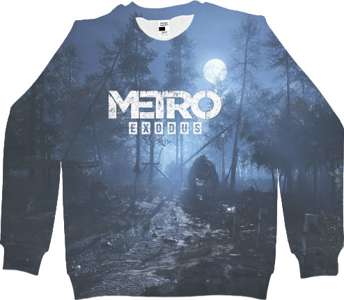 Men's Sweatshirt 3D - Metro Exodus - Mfest