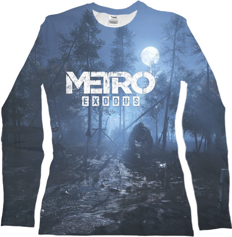 Women's Longsleeve Shirt 3D - Metro Exodus - Mfest