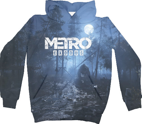 Unisex Hoodie 3D - Metro Exodus - Mfest