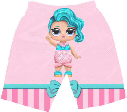 Men's Shorts 3D - Lol doll 1 - Mfest