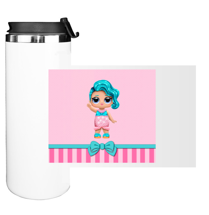 Water Bottle on Tumbler - Lol doll 1 - Mfest