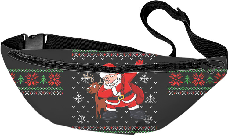 Fanny Pack 3D - Flexing Santa - Mfest