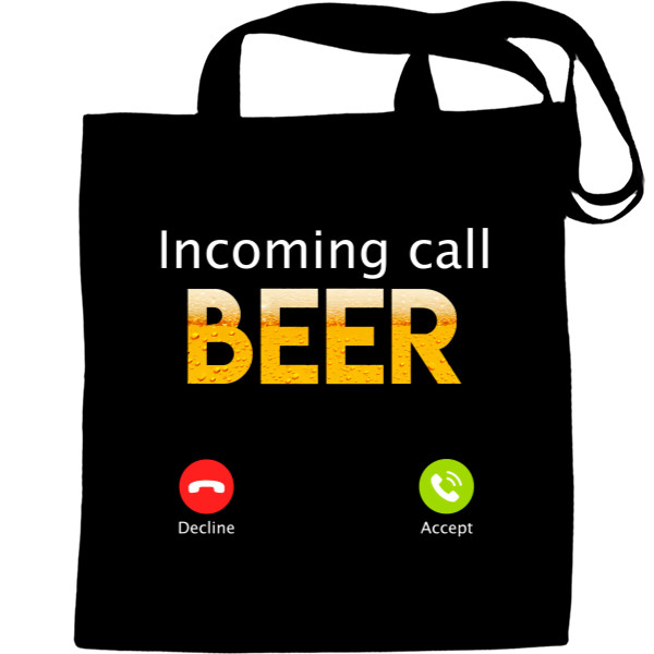 Tote Bag - Incoming call beer - Mfest