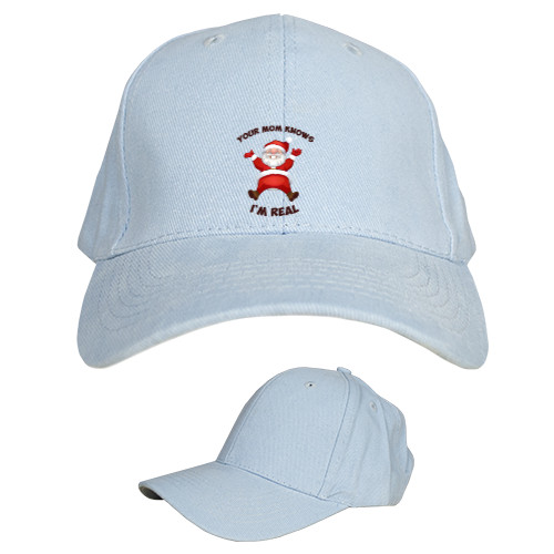 Kids' Baseball Cap 6-panel - Real Santa - Mfest