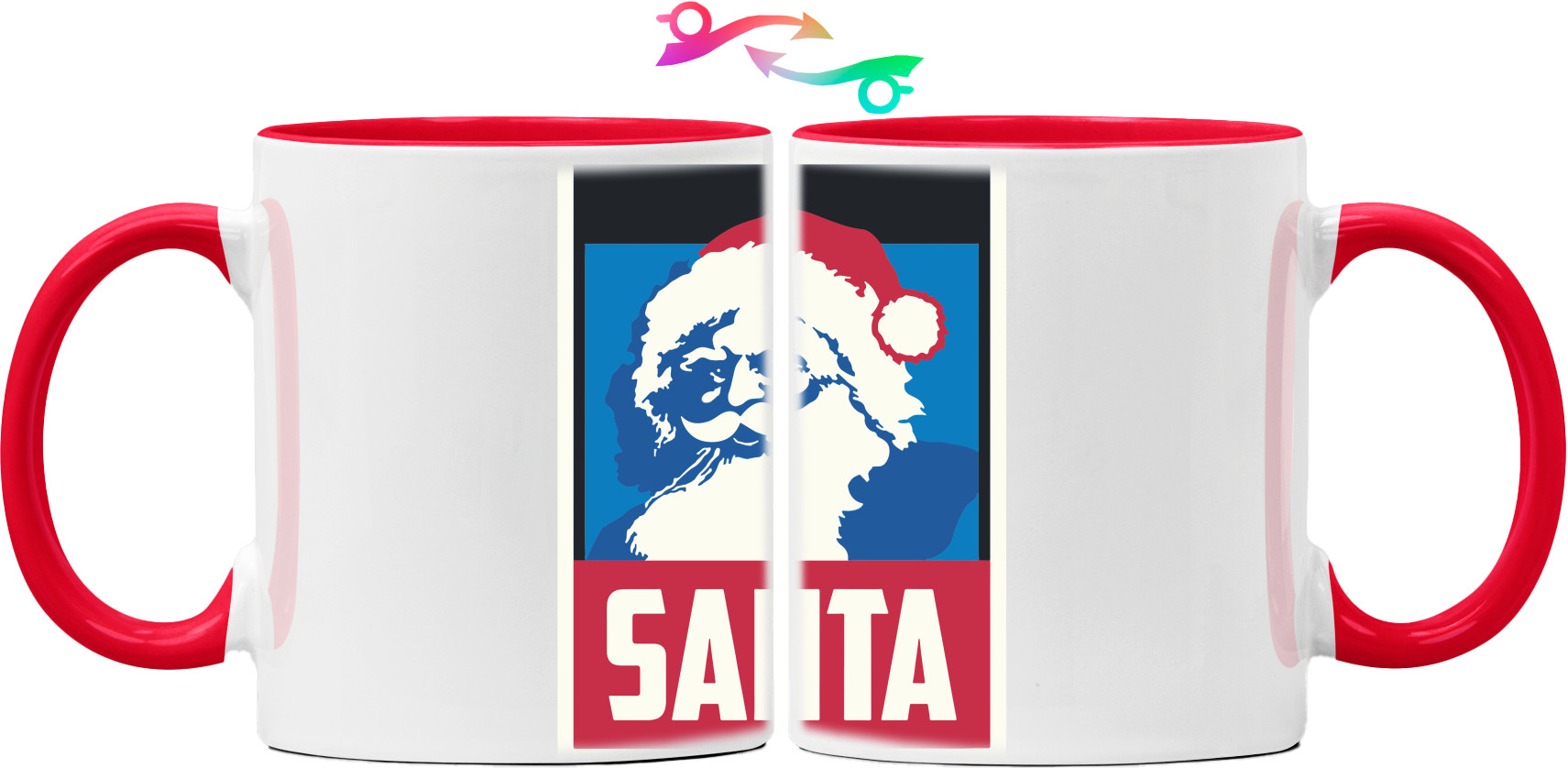 Santa poster