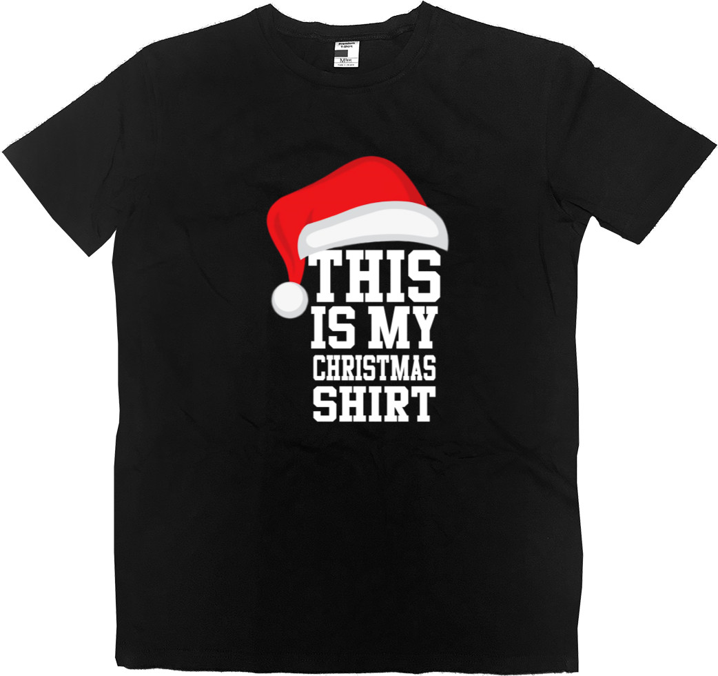 Футболка Преміум Чоловіча - My Christmas shirt - Mfest