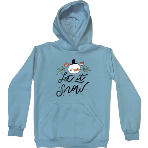 Unisex Hoodie - Let it snow - Mfest