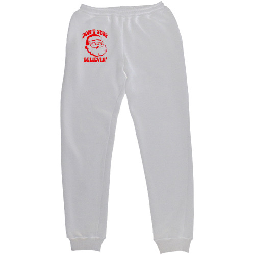 Kids' Sweatpants - Don`t stop believin` - Mfest