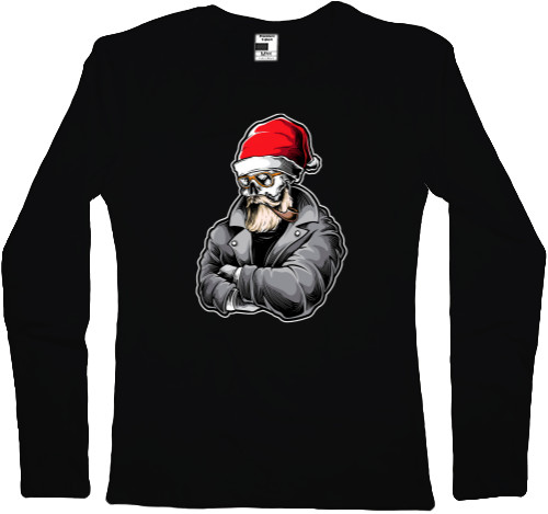 Women's Longsleeve Shirt - Brutal Santa - Mfest