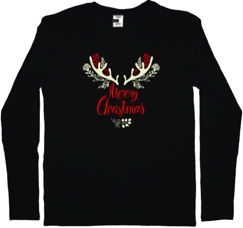 Men's Longsleeve Shirt - Merry Christmas art - Mfest