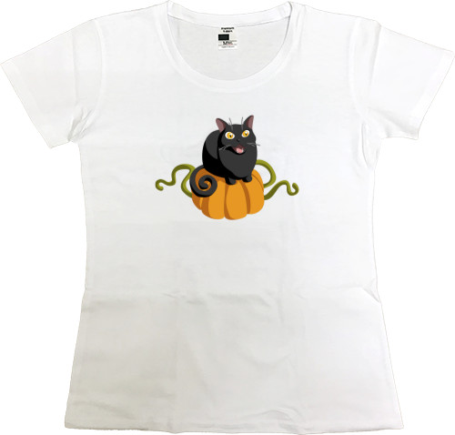 Women's Premium T-Shirt - Salem cat - Mfest