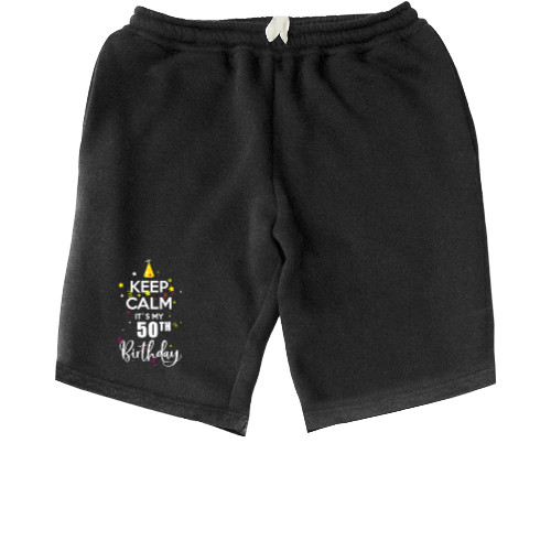 Kids' Shorts - Keep calm birthday - Mfest