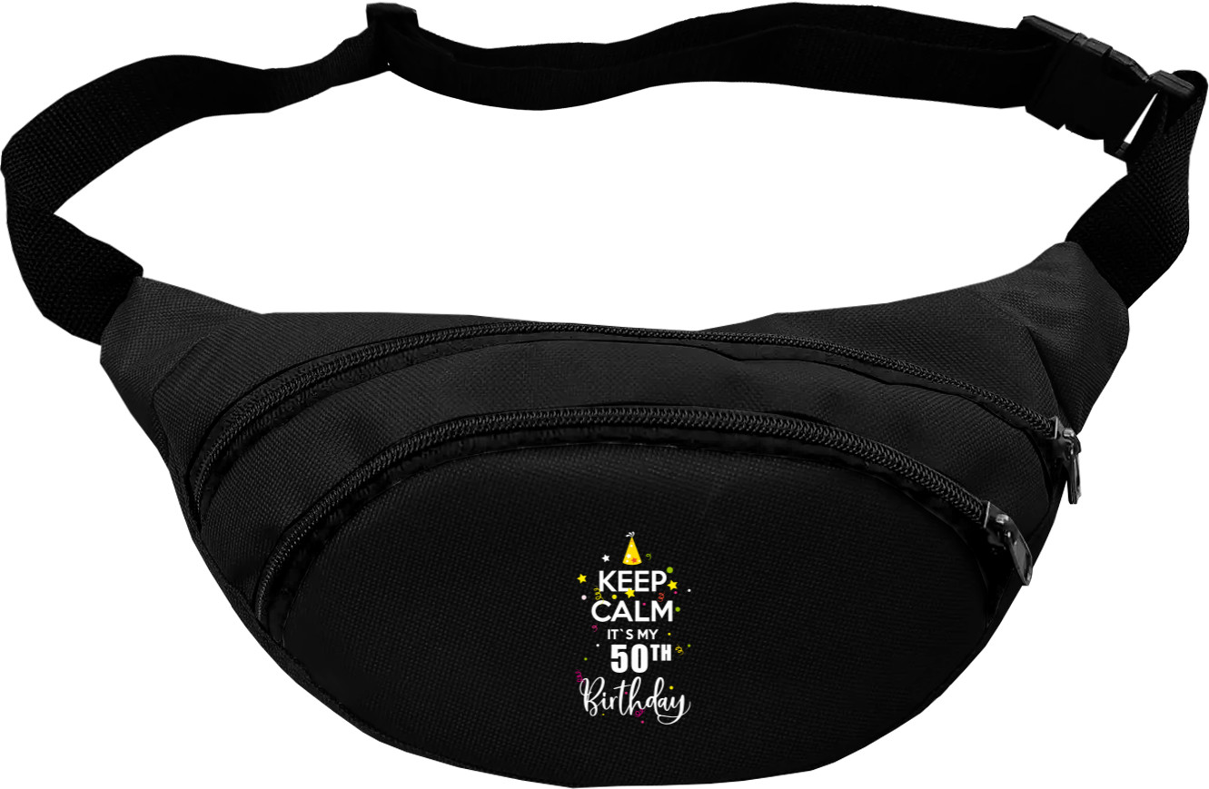 Fanny Pack - Keep calm birthday - Mfest