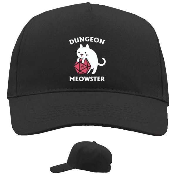 Baseball Caps - 5 panel - Dungeon Meowster - Mfest