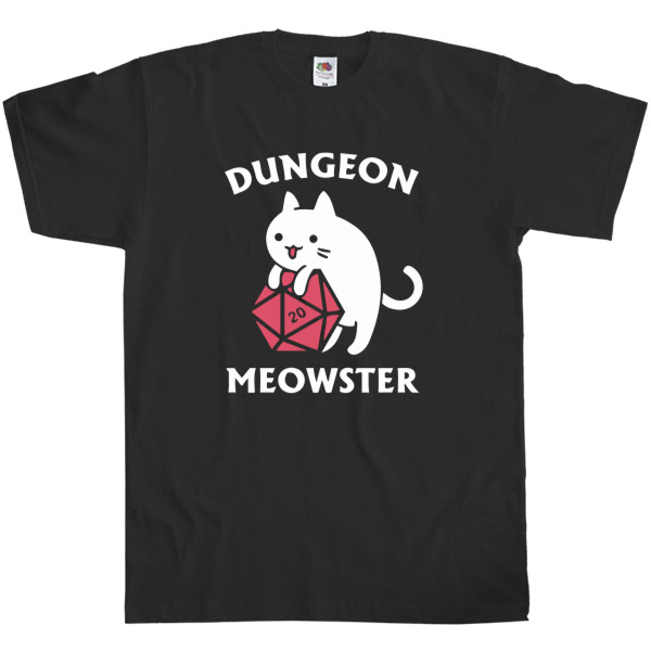 Футболка Классика Детская Fruit of the loom - Dungeon Meowster - Mfest