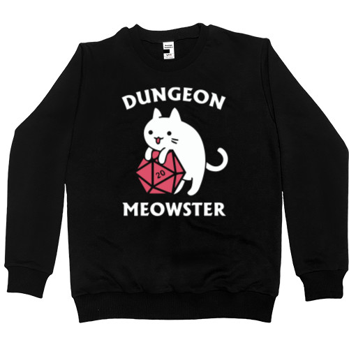 Світшот Преміум Чоловічий - Dungeon Meowster - Mfest