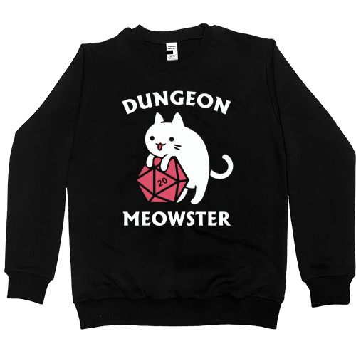 Свитшот Премиум Женский - Dungeon Meowster - Mfest