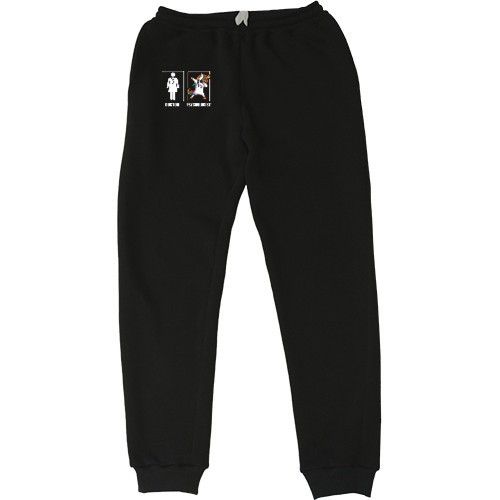 Men's Sweatpants - Единорог doctor - Mfest