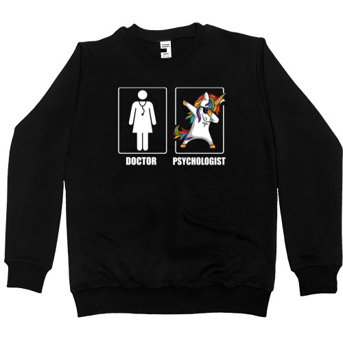 Women's Premium Sweatshirt - Единорог doctor - Mfest