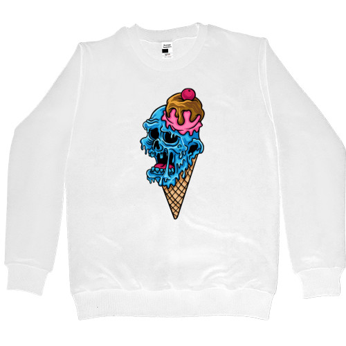 Women's Premium Sweatshirt - Halloween ice cream 1 - Mfest