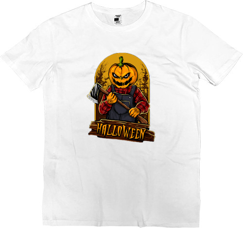 Men’s Premium T-Shirt - Pumpkin head - Mfest