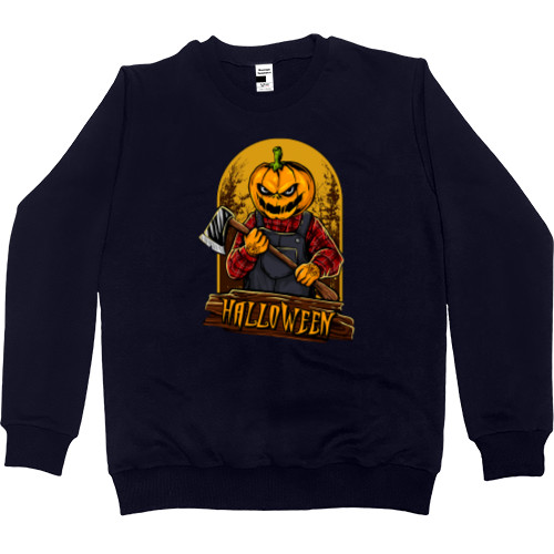 Men’s Premium Sweatshirt - Pumpkin head - Mfest