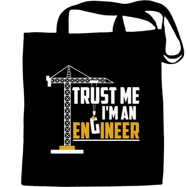 Эко-Сумка для шопинга - Trust me I`m engineer - Mfest