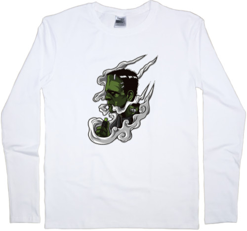 Men's Longsleeve Shirt - Frankenstein vape - Mfest