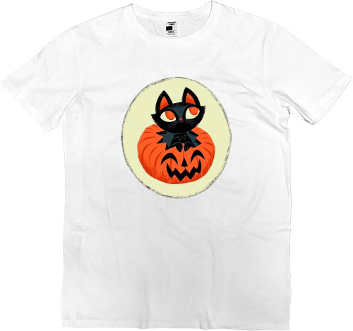 Kids' Premium T-Shirt - Pumpkin cat - Mfest