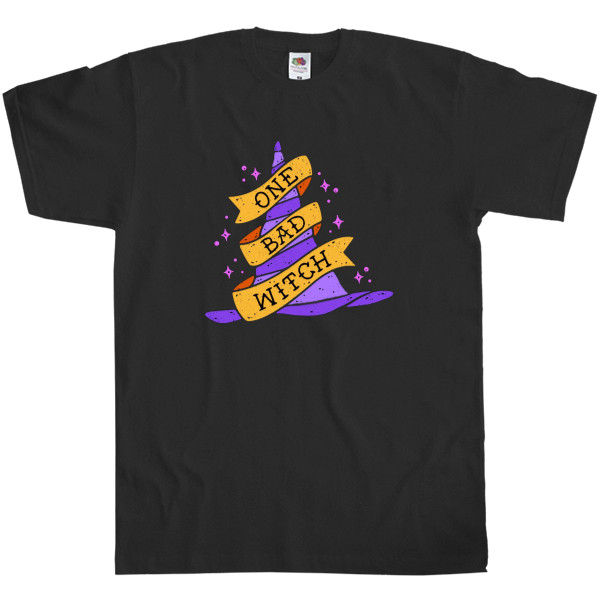 Kids' T-Shirt Fruit of the loom - One bad witch - Mfest