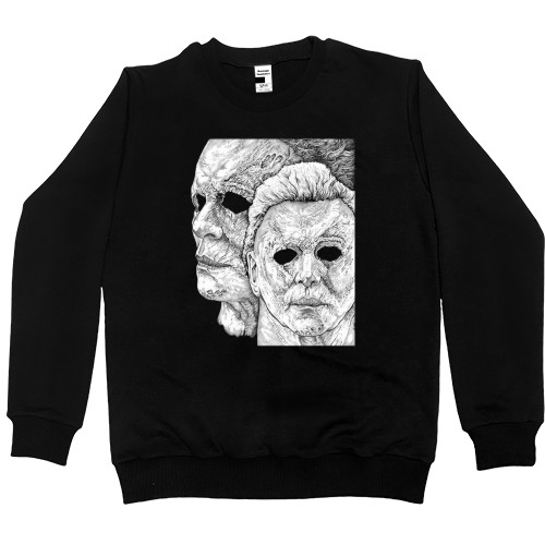 Women's Premium Sweatshirt - Faces - Mfest