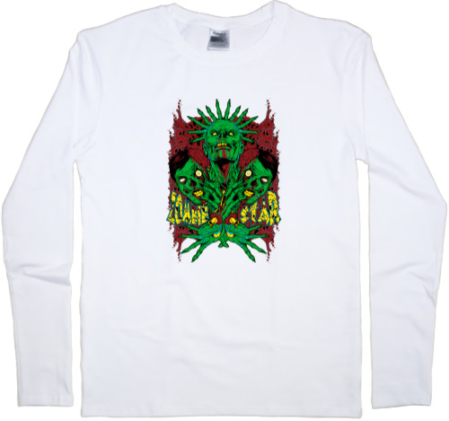 Men's Longsleeve Shirt - Zombie Star - Mfest