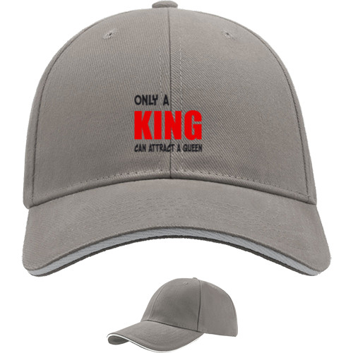 Sandwich Baseball Cap - Only a king - Mfest